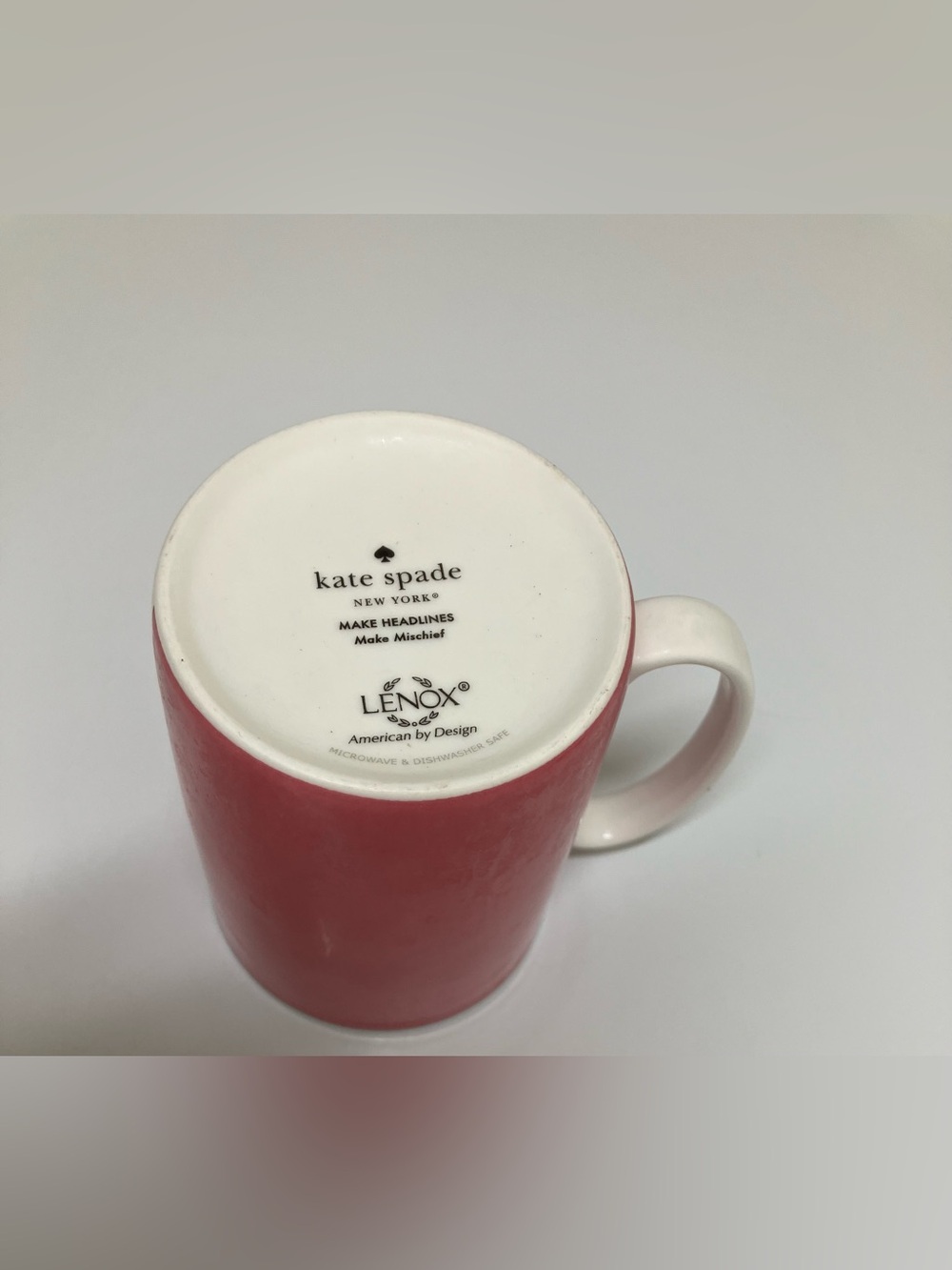Kate Spade ♠️ Lenox Charm well said 🩷💚💙 coffee mug and plate - Picture 4 of 7